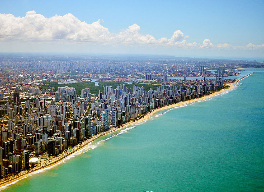 litoral pernambucano, recife, marco zero, veneza brasileira