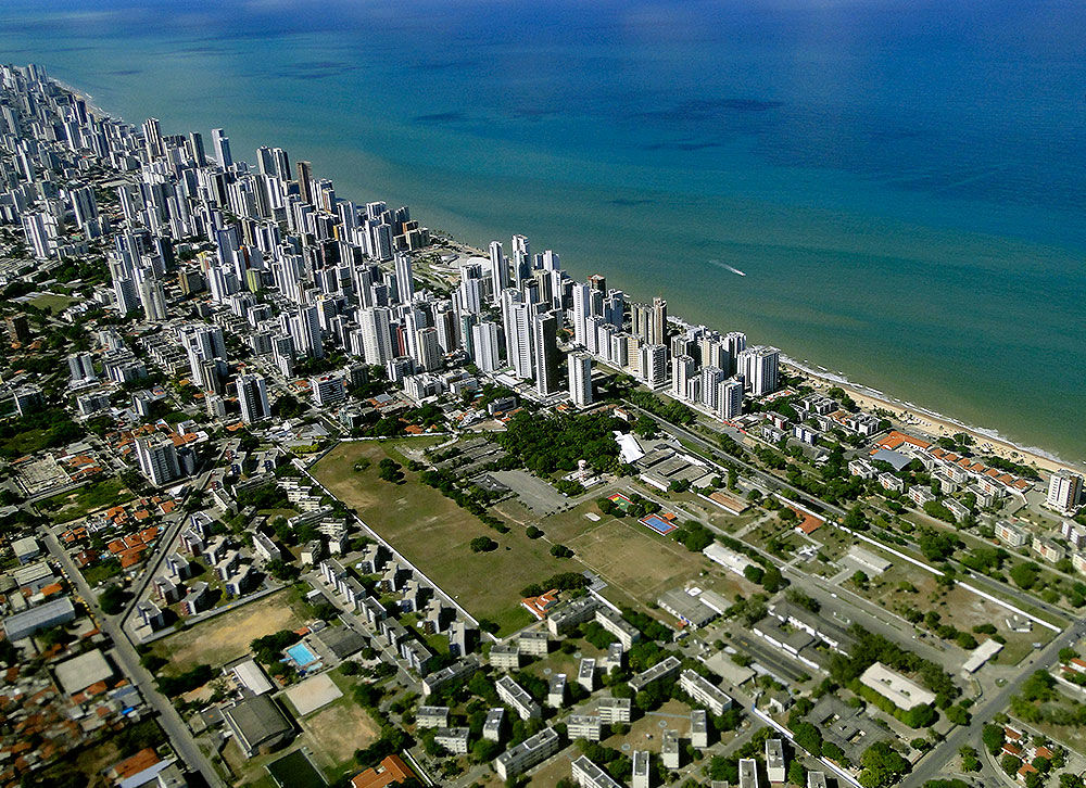 Foto aérea Boa Viagem