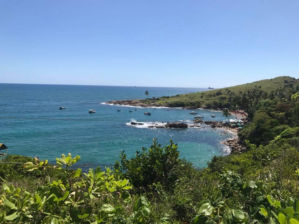 Passeio de Tirolesa na praia de Calhetas, PE