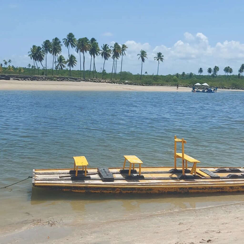 Passeio de Jangada em Porto de Galinhas