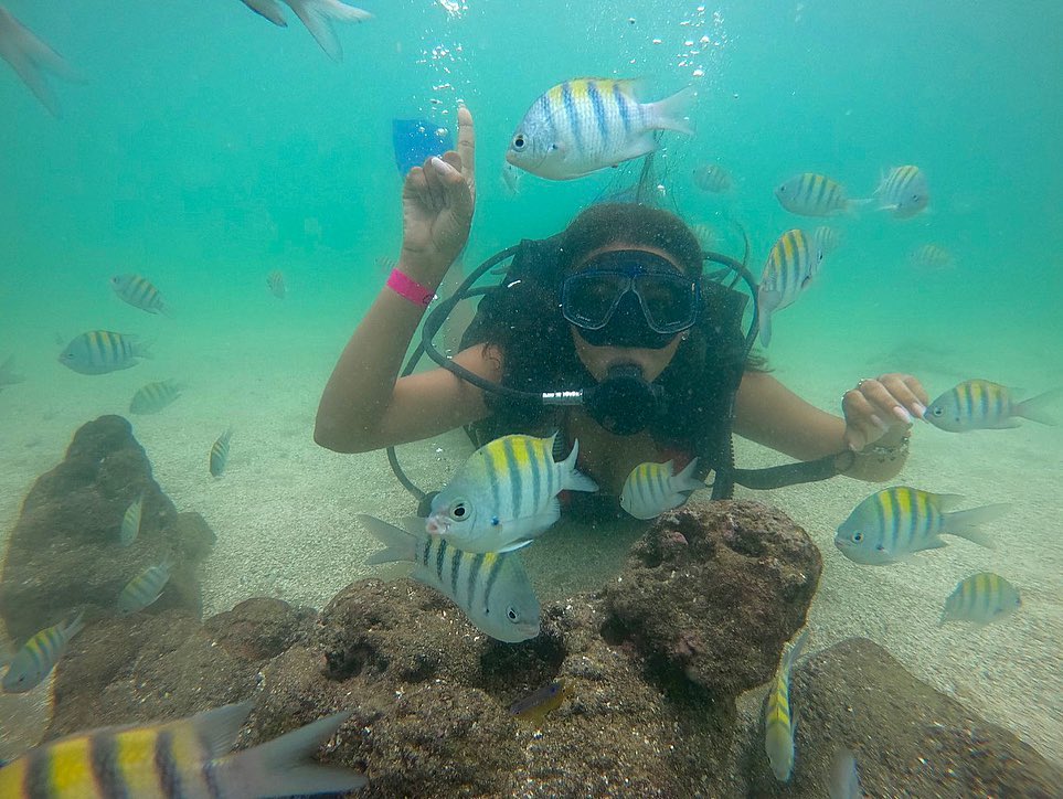 Mergulho em Porto de Galinhas com cilindro