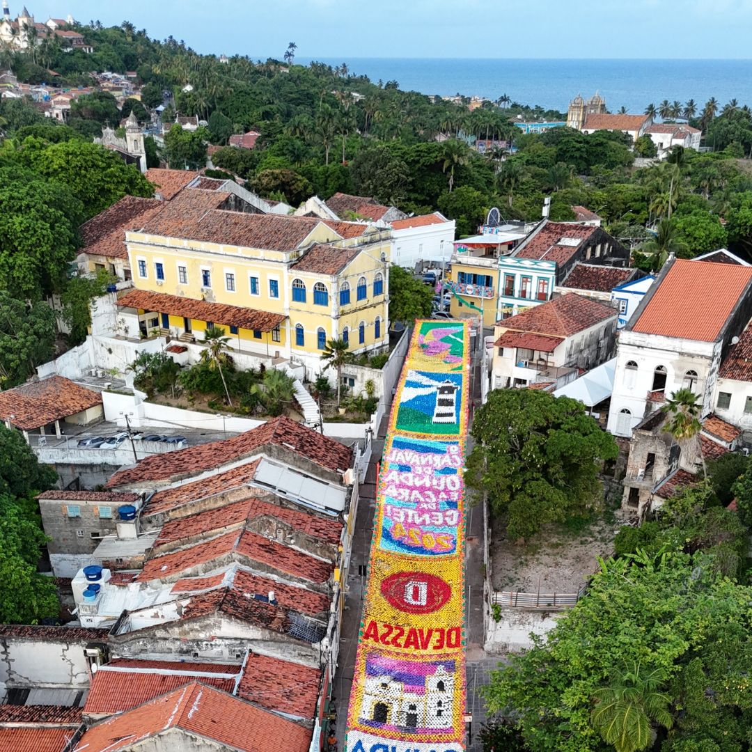 Foto aérea de Olinda