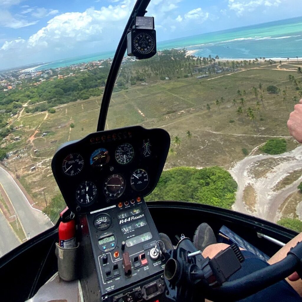 Passeio de Helicóptero Porto de Galinhas