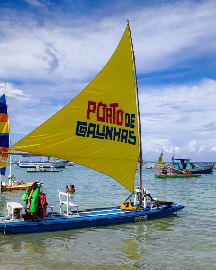 Jangada na Praia