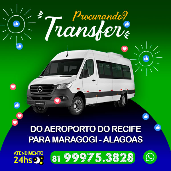 TRANSFER AEROPORTO RECIFE MARAGOGI