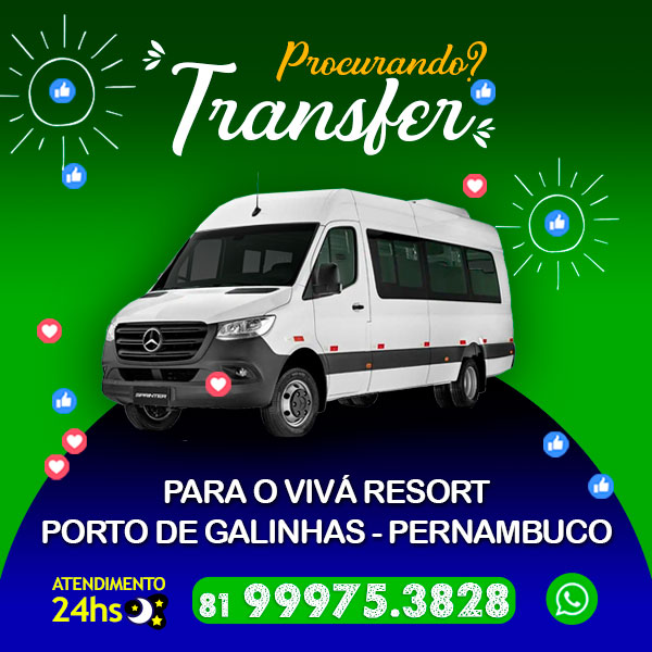 Transfer Recife Vivá Porto de Galinhas