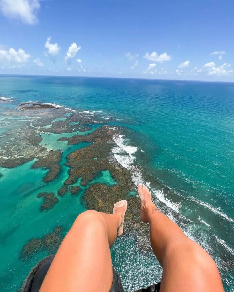 Voo de Paramotor em Porto de Galinhas