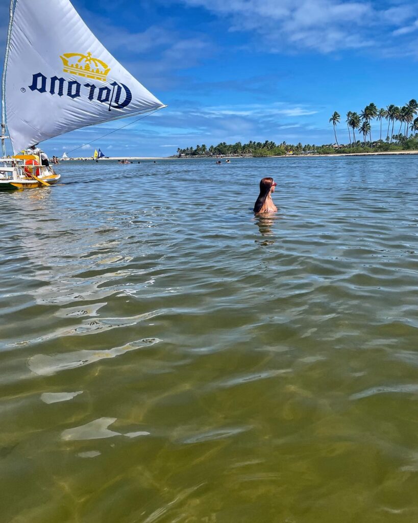 Mergulho na praia Pontal do Cupe