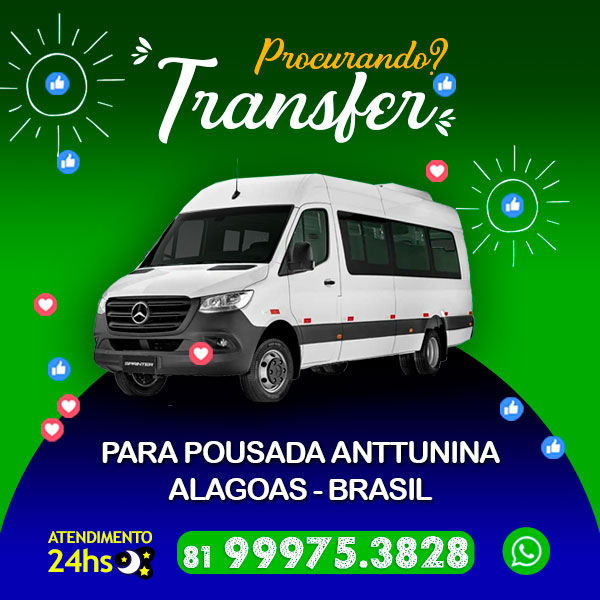 Transfer Recife Pousada Anttunina