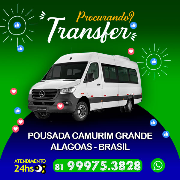 Transfer Recife Pousada Camurim Grande