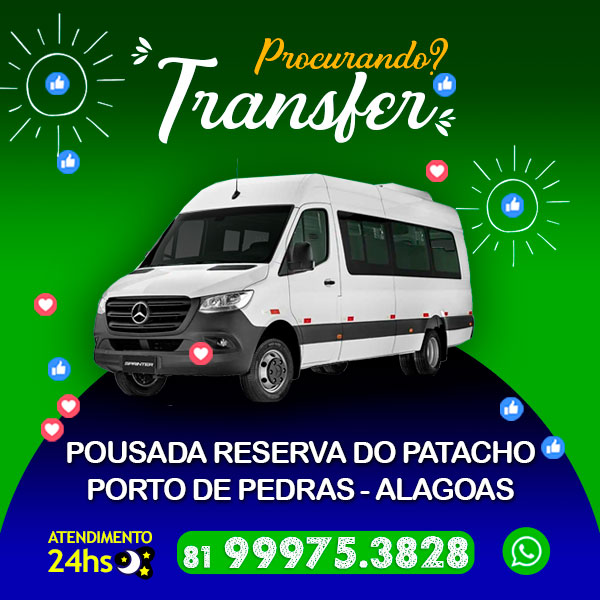 Transfer Recife Pousada Reserva do Patacho