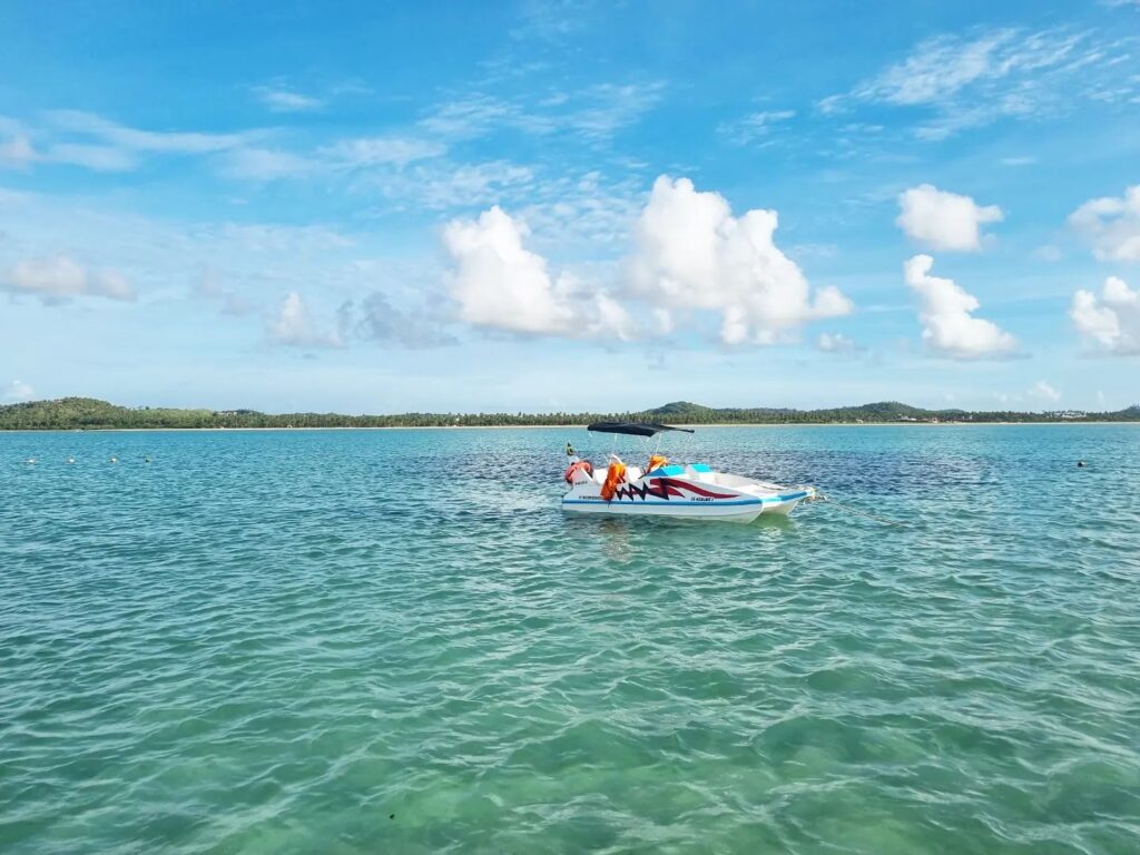 Passeio de Lancha em Maragogi