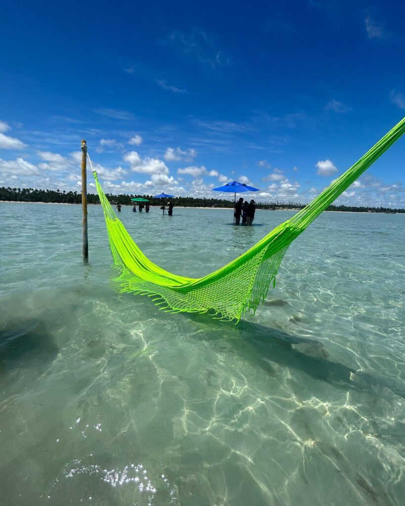 Rede na praia de Maragogi