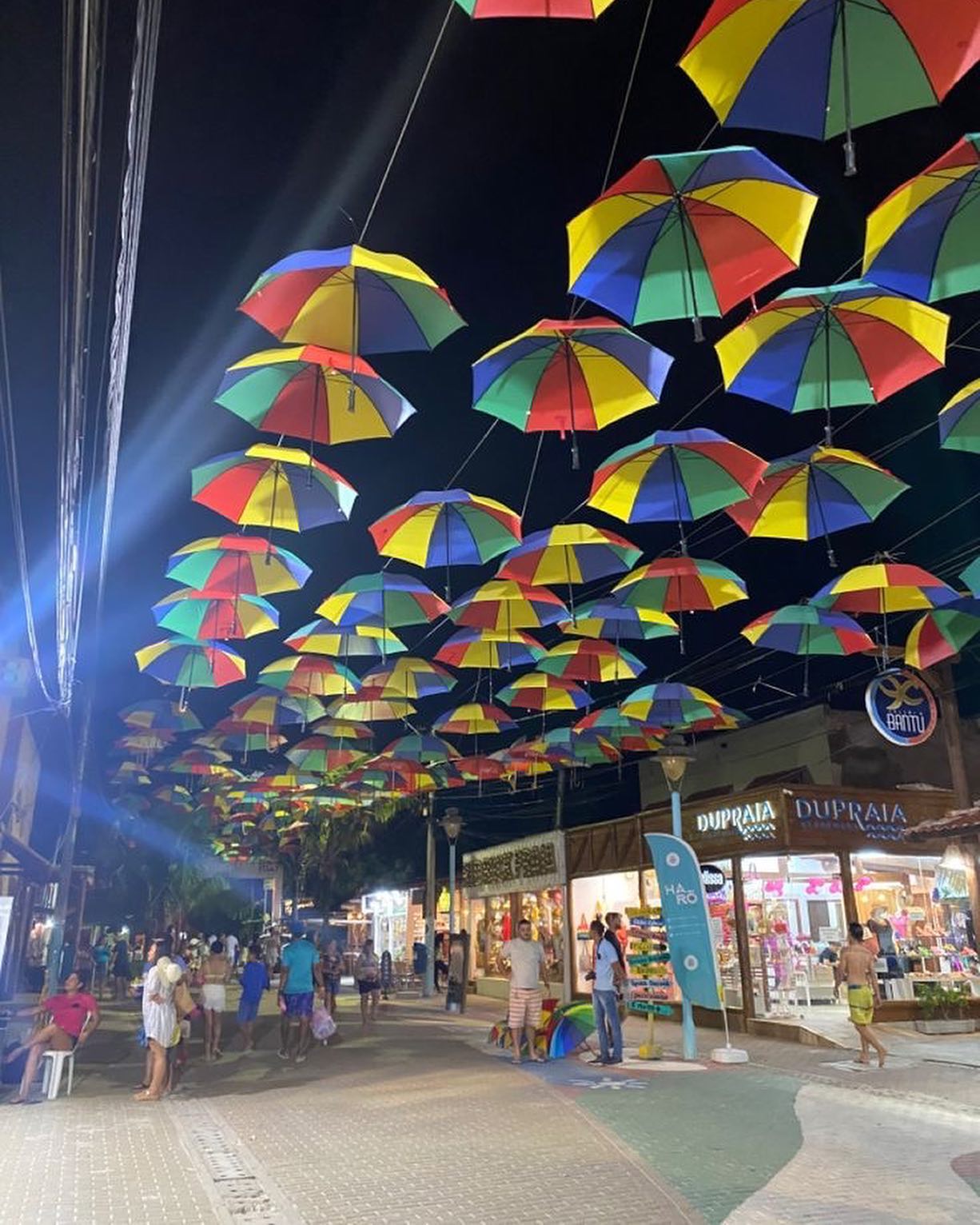 Rua das Sombrinhas Porto de Galinhas