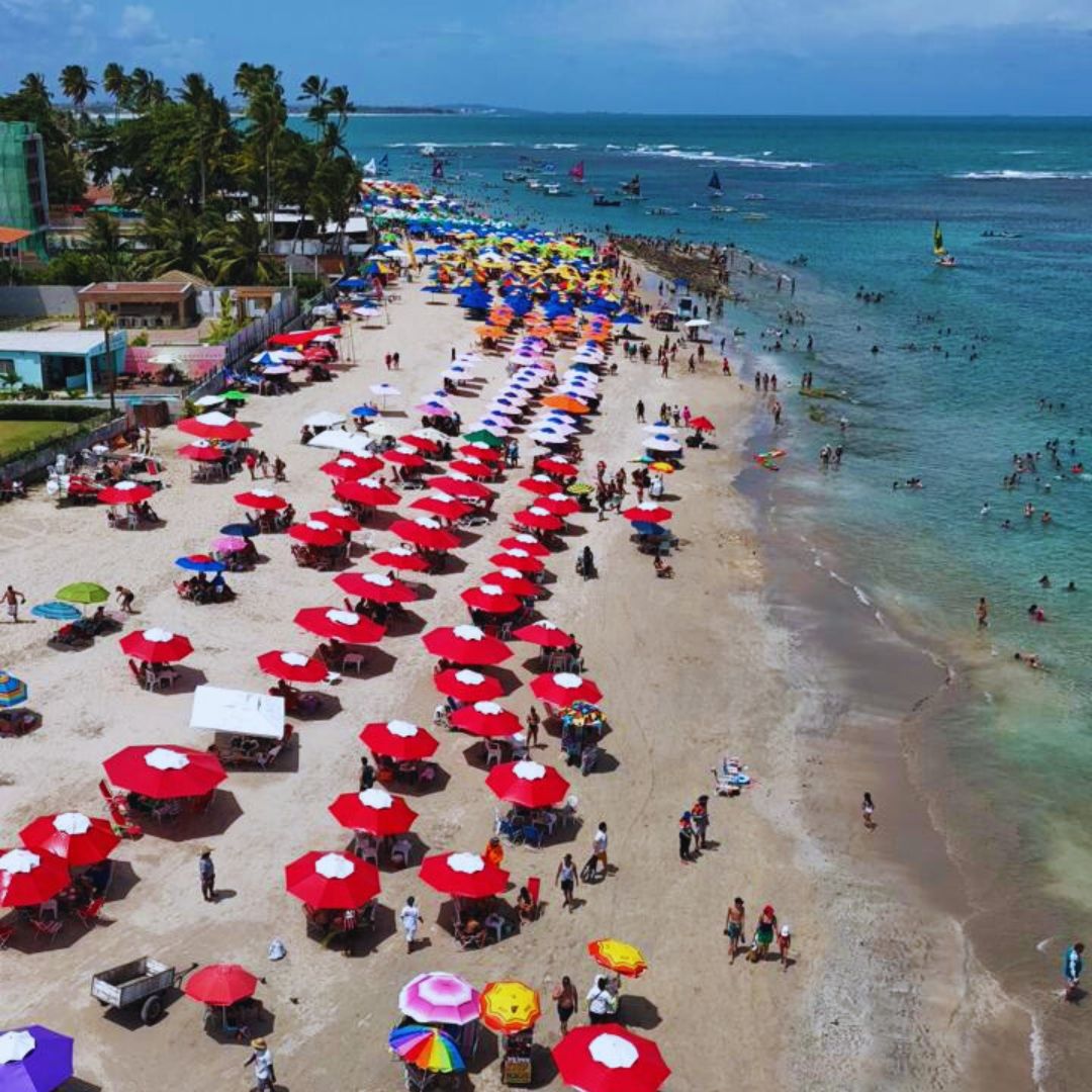 Foto aérea Porto de Galinhas