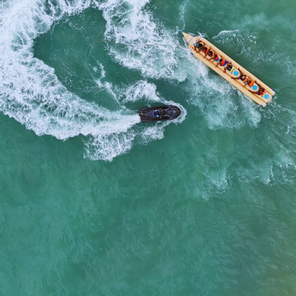 Passeio em Maragogi Banana Boat