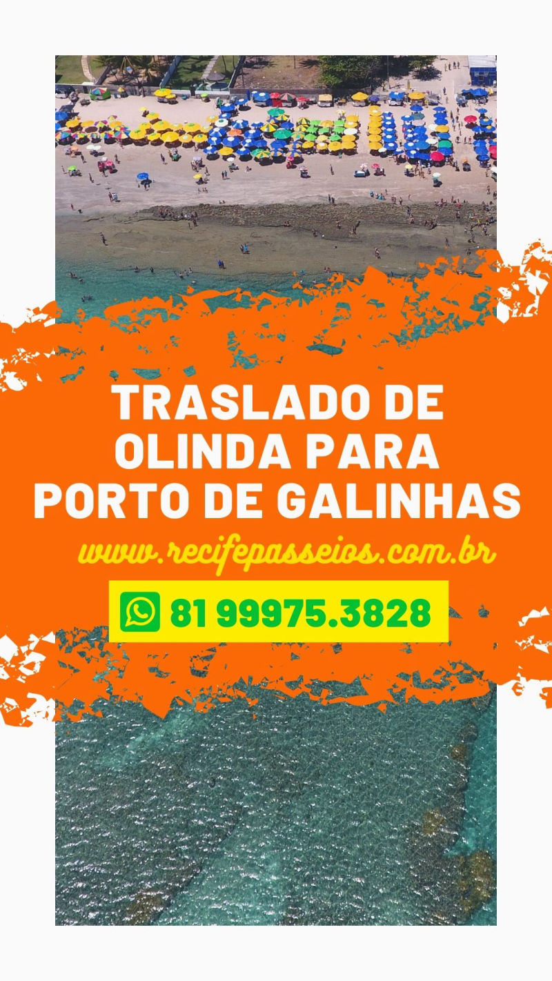 Transfer Olinda para Porto de Galinhas